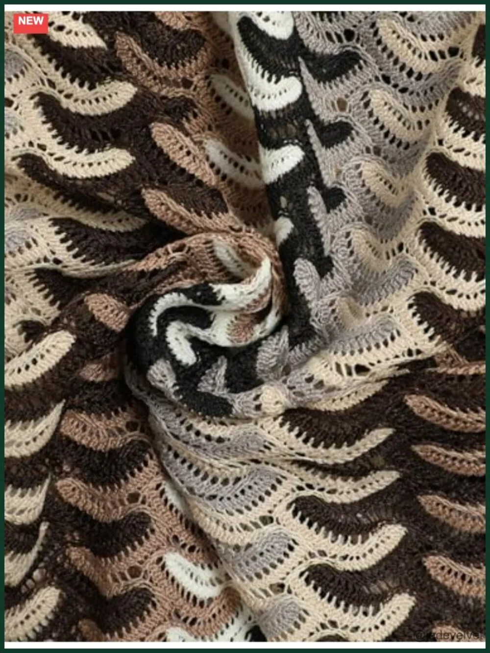Crochet Drawstring Elastic Boho Beach Cover Up Pants